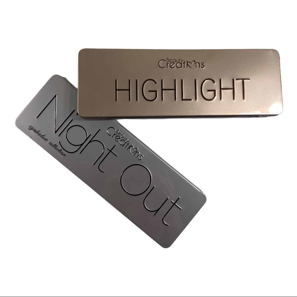 Highlighter and eyeshadow set